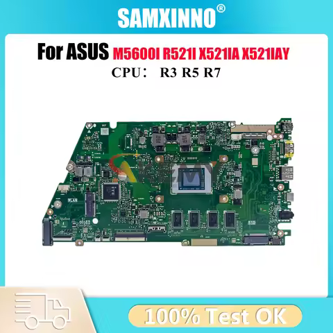 X521IA Laptop Motherboard For ASUS VivoBook M5600I R521I X521IAY X521IA X521I Notebook Mainboard Wit