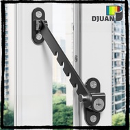 DUOJUAN Window Blocking Lock, Windproof Adjustable Window Limiter Blocker, Fixator Metal Multiple Ge