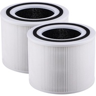2 Pack Air Purifier replacement filter for Levoit Core 300 and Core 300S VortexAir Air Purifier, H13