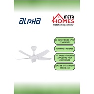 Alpha 5 Blades 40" Fan Width Ceiling Fan COSA (Matt White) EX9-5B/40