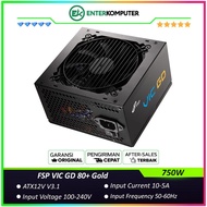 FSP VIC GD 750W ATX3.1 PCIe 5.1 80+ Gold Embossed Cable Power Supply - PSU 750 Watt 80+ Gold