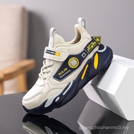 New Style Children's Sports Shoes Boys Shoes Casual Boys Running Shoes Lightweight Anti-slip Leather