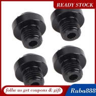 Ruba888 2 Pair of  M10x1.25 Rearview Side Mirror Hole Plugs Screw Fits for Ducati Hypermotard Motorcycle Accessories