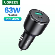 Ugreen 24Rfrparbxuระบบชาร์จเร็ว USB Type C 3.0 PPS 45W แบบ USB Type C สำหรับเครื่องชาร์จโทรศัพท์มือถ