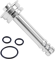 Transmission Cooler Barbell for GM 6L80 6L90 and 8L90 Transmissions, Aluminium Alloy Thermostat Bypa