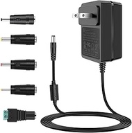 Gonine 18V 1A Power Supply Cord UL Listed, 110-240V AC to DC Power Adapter for PetSafe ScoopFree Ult