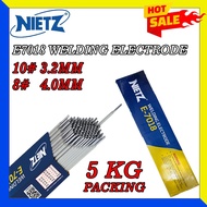 NIETZ E7018 WELDING ELECTRODE 3.2MM / 4.0MM (5KG/PACK)