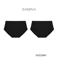 (Bộ 2 cái) Quần Lót Lưng Vừa Cạp Cao Màu Trơn Panty Zone By Sabina SUZ23001