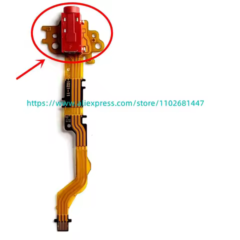 NEW A7III A7RIII MIC Microphone Jack Interface Cable Flex FPC For Sony A7M3 A7RM3 A73 A7R3 A7 III / 