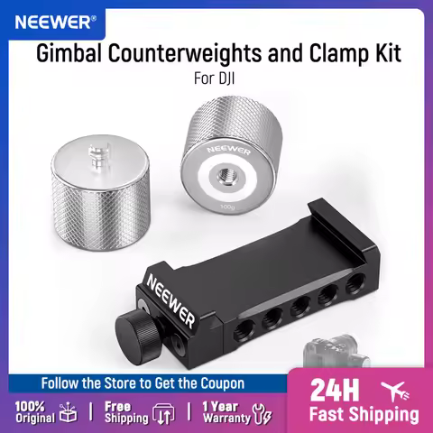 NEEWER Gimbal Counterweights and Clamp Kit for DJI Ronin RS4 Pro RS4 RS3 Pro RS3 RS2 RSC2 ZHIYUN Cra