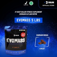 Evomass 2.25KG / 5 LBS EVOLENE ORIGINAL GAINER MILK BPOM HALAL EVO MASS MAS HALAL ORI EVO MASS