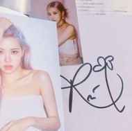 Blackpink  The Album 內頁 親筆簽名