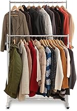 Iris Plaza CW 4100-41 Hanger Rack, Double Load Capacity: 330.7 lbs (150 kg), Shelf Included, High Lo