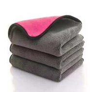 1PC/3PCS 30x30 Dual-Tone Car Wash Towels 3-Pack