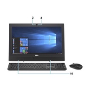 Dell OptiPlex 3050 AIO CORE i7 PC/16 GB RAM/480GB SSD/19.5 Inch Display/Win 10/3 Months Warranty