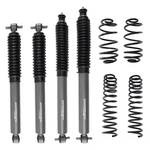 Factory 2.5" Inch Suspension Lift Kit Coil Springs & Shocks for Jeep Wrangler TJ 4WD 6-Cyl 1997-2006