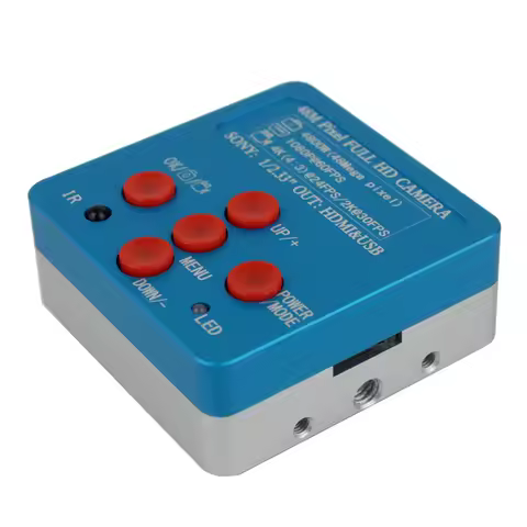 48MP 4K 2K 1080P 60FPS Industry Video Microscope Camera HDMI-compatible USB Simultaneous Output Magn