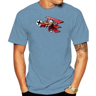 Red Baron meets Bismarck - Fokker Dr.I Triplane T shirt Red Baron tee air force aviation airforce