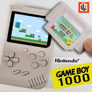 Gameboy 1000 games 3” LCD screen retro famicom light station handheld console nes game permainan vid