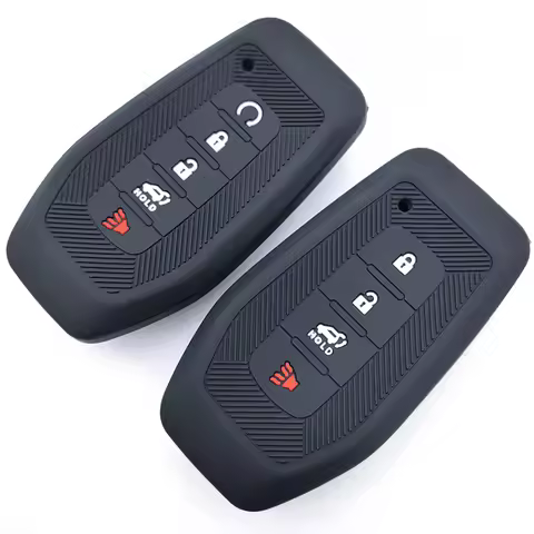 3/4 Buttons Silicone Car Remote Key Case Cap Cover Shell for 2025 2026 Infiniti QX60 QX80 Accessorie