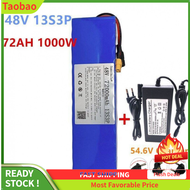 48V Lithium Battery 13S3P 72mah 18650 Lithium-ion Battery Pack Electric Skateboard Brand Sale