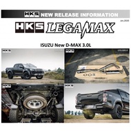 ISUZU D MAX HKS LEGAMAX MUFFLER VROSS 1.9 BLUE POWER NEW DMAX 2021 2020 2022 ZL006 ZL008