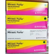 Mirasic Forte Paracetamol 650 mg | 1 BOX 10 Kaplet