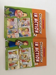哈佛學霸夏天必讀Scholastic Conversation in Action Books 1 & 2