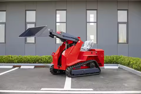 Skid Steer Loader Free Shipping Customized 1000KG Wheel mini loader skidsteer diesel loader for sale