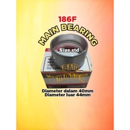 MESIN 186 Crank metal Metal Sitting Matan Seat Diesel Generator Engine Silen 186F 186Fa Kama Kipor 1