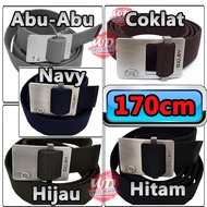170 CM Big Size Fabric Belt 170CM Long Canvas Belt