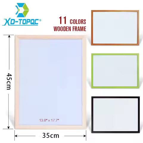 XINDI 35*45cm WhiteBoard New Dry Wipe Pine Wood Frame Magnetic White board Erased Easy Writing Drawi