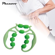 [Phenovo] Massage Roller Handheld Massage Tool 9 Wheels Muscle Roller Leg Massager for