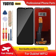 จอแสดงผล LCD ดั้งเดิมสำหรับ Oukitel WP35 Pro WP50หน้าจอสัมผัส WP52ประกอบดิจิไทเซอร์อะไหล่และเครื่องม