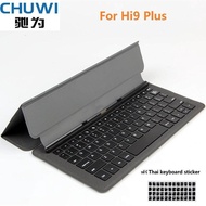 CHUWI original Magnetic docking keyboard 10.8 inch for tablet pc Hi9 Plus Foldable design with PU Leather case