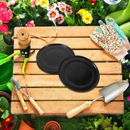 🌱 6pcs Plant Saucer Plant Pot Tray Round Bonsai Pot Saucer Water Tray For