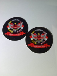 Stiker Laskar Merah Putih/Stiker Logo Laskar Merah Putih/Stiker Ormas Keluarga Besar Laskar Merah Pu