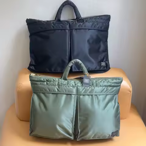 Porter Yoshida Tanker 622-26110 Handbag Soft Men Travel Shoulder Crossbody Business Large Capacity P