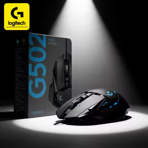 Logitech G502/G402/G203 Dominator Edition gaming mouse, 25600 DPI for precise control, HERO Engine,