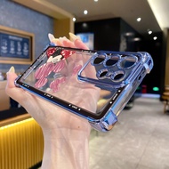 Compatiable with Samsung Galaxy S25 S24 S23 Ultra S22 Plus S21 FE S20 Ballon Minne Mouse Clear Plati