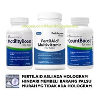 Fertilaid For Men+Countboost+Motilityboost : Tingkatkan Kesuburan Pria Asli 05