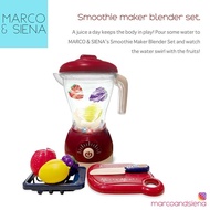 Mainan Anak Blender Jus Buah MARCO SIENA Smoothie Mixer Juicer Fruits Set | Edukatif Edukasi Sensory