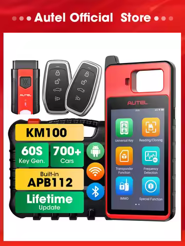 Autel KM100 Key Programmer V200 Universal Key Generator Free Update Lifetime PK IM508 IM608 IMMO KM1