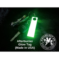 Afterburner Glow Tag Keychain (FAST SHIP OUT)