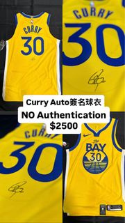 AU Curry 簽名球衣 無認證
