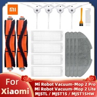 MJSTL / MJST1SHW For Xiaomi Mi Robot Vacuum Mop 2 Lite / Mi Robot Vacuum Mop 2 Pro Parts Main Side Brush Hepa Filter Mop Rag