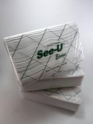 1 Dus Tissue Hand Towel See-U Econo isi 20 Pack / TISU TOILET / TISSUE HANDTOWEL MULTIFOLD / TISSUE
