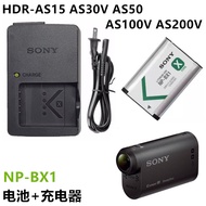 Sony HDR-AS15 AS30V AS50 AS100V AS200V Camera NP-BX1 Battery+Charger