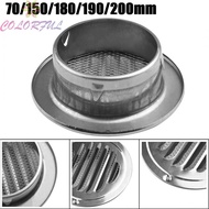 Parts Suitable Air Vent Accessory Louver Metal 70mm/150mm/180mm/190mm/200mm