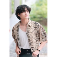 KEMEJA Taehyung Outfit | Bts taehyung airport shirt | V bts shirt kpop airport | Kim taehyung bts sh
